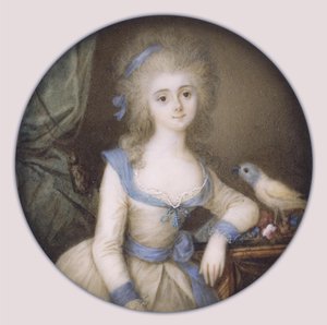 女性の肖像 作： Ignazio Pio Vittoriano Campana